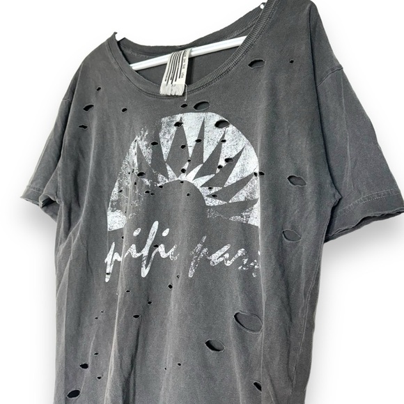 Free People Distressed Tee - Picture 4 of 12